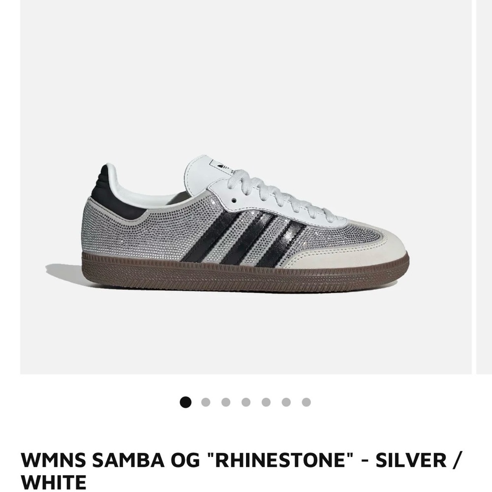 Adidas Samba OG Silver White Sneakers
